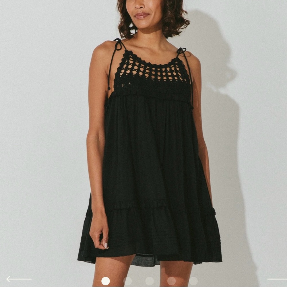 NWT . Cute black cleobella dress. Brand new.